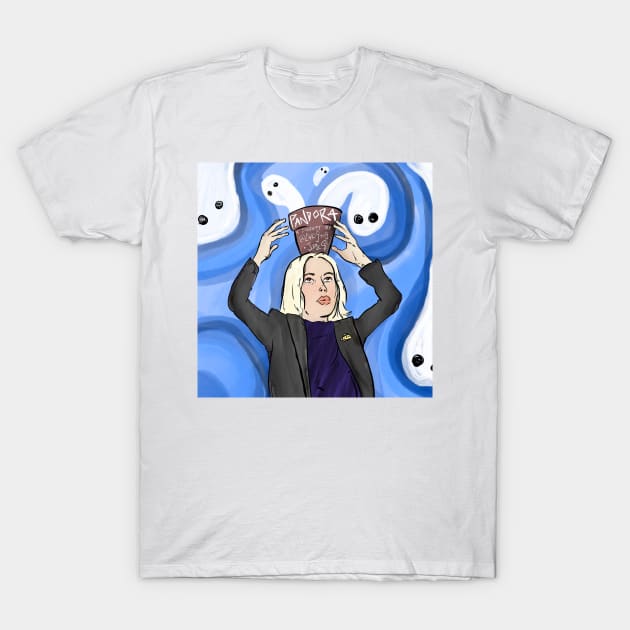 PHOEBE BRIDGERS T-Shirt by christos.jpeg